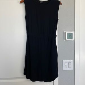 Theory sleeveless minidress, size P, black.  Perfect for office to casual!